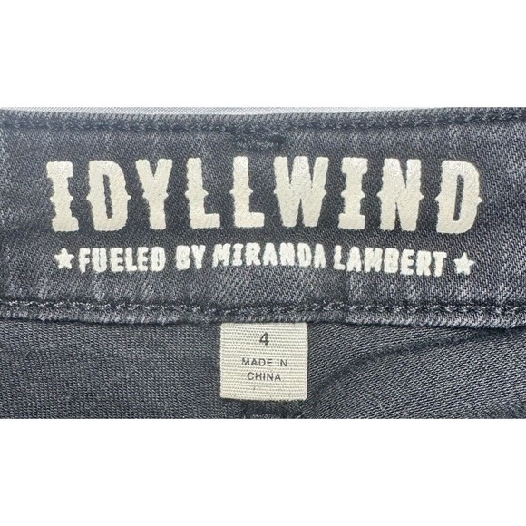 IDYLLWIND by Miranda Lambert Women's Black Bootcut Jeans - Size 4 (26x32) - Picture 5 of 7